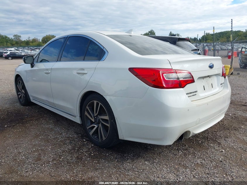 Vin: 4s3bnas66h3017428, lot: 46711971, subaru legacy 2.5i sport 20173