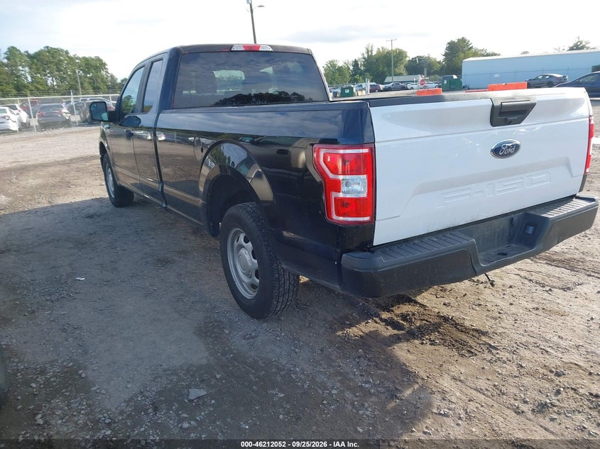Vin: 1ftex1cp5jkd23899, lot: 46711975, ford f-150 xl 20183