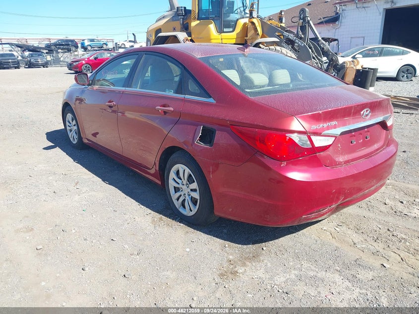 Vin: 5npeb4ac8bh115225, lot: 46711982, hyundai sonata gls 20113