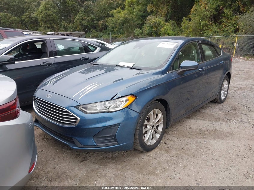 Vin: 3fa6p0h7xkr123062, lot: 46711983, ford fusion se 20192