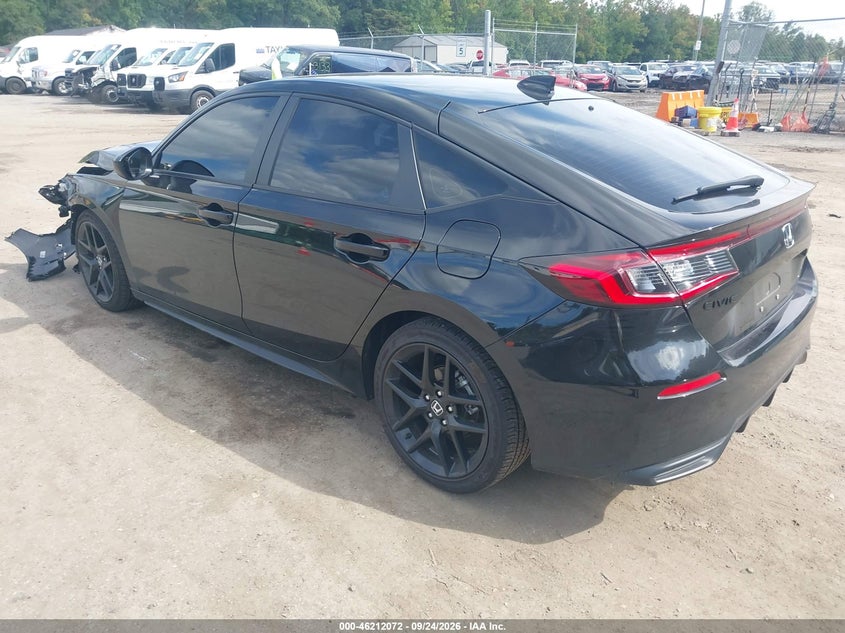 Vin: 19xfl2h88te017342, lot: 46711995, honda civic sport 20263