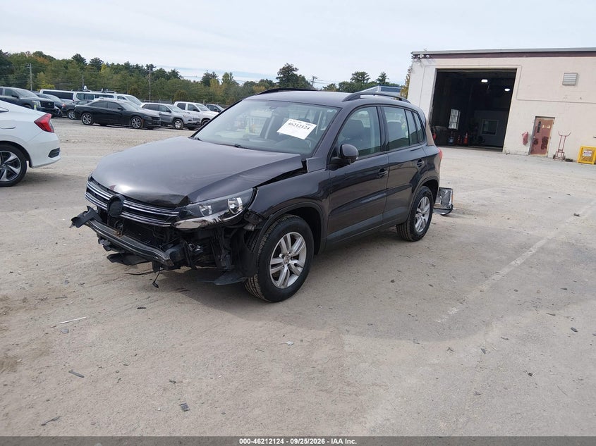 Vin: wvgbv7ax8gw590689, lot: 46712047, volkswagen tiguan s 20162