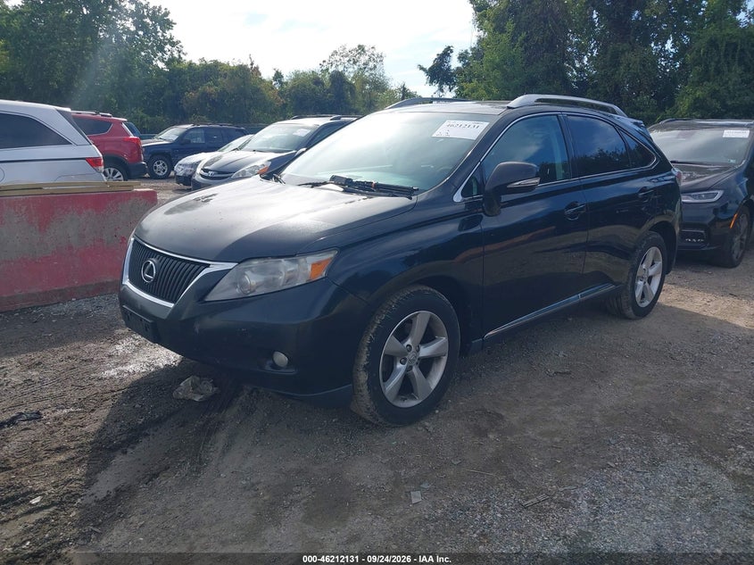 Vin: 2t2bk1ba4ac014369, lot: 46712054, lexus rx 350 20102