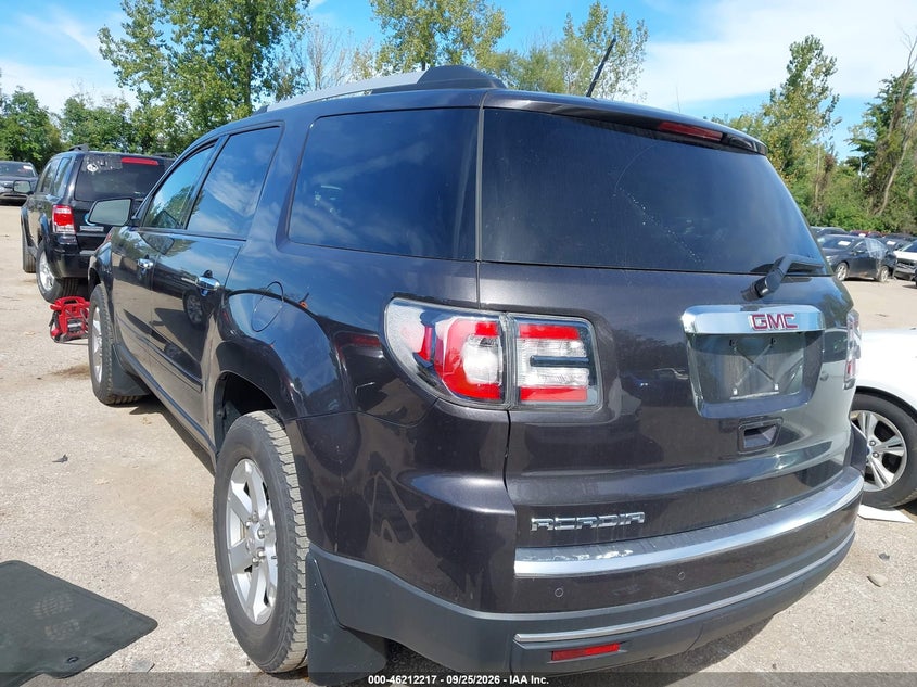 Vin: 1gkkrned8fj166071, lot: 46712140, gmc acadia sle-1 20153