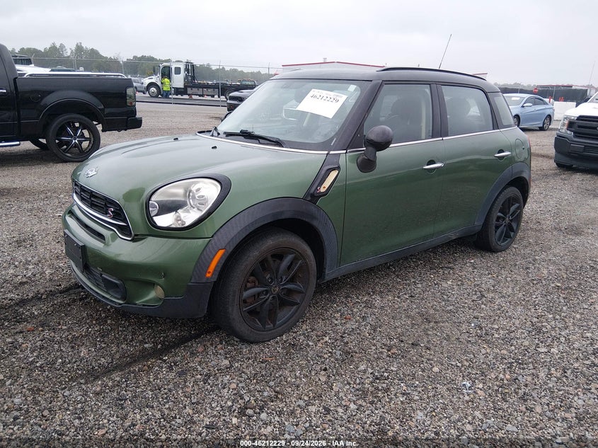 Vin: wmwzc3c52fwt05851, lot: 46712152, mini countryman cooper s 20152