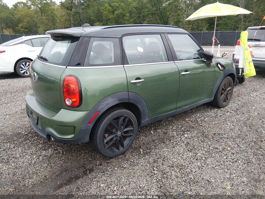 Vin: wmwzc3c52fwt05851, lot: 46712152, mini countryman cooper s 20154