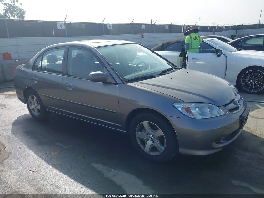 2004 Honda Civic Ex, Left Side, IAAI, VIN 2HGES268X4H534960