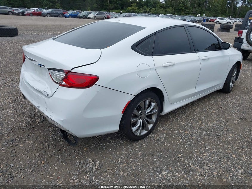 Vin: 1c3cccbb6fn531207, lot: 46712173, chrysler 200 s 20154
