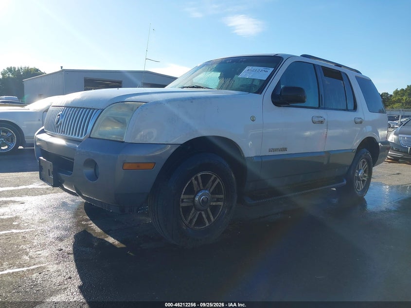 MERCURY MOUNTAINEER 2002 VIN 4M2ZU66E22UJ29106