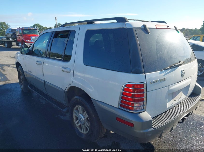 MERCURY MOUNTAINEER 2002 VIN 4M2ZU66E22UJ29106