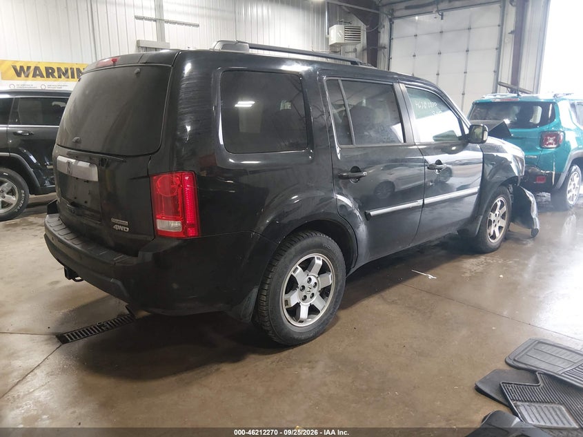 Vin: 5fnyf4h9xbb027433, lot: 46712193, honda pilot touring 20114