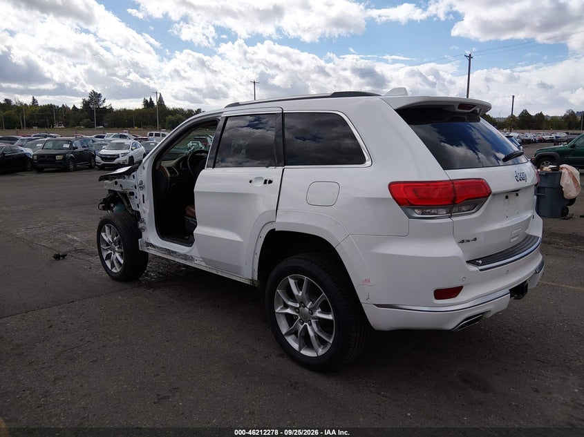 Vin: 1c4rjfjg9gc311809, lot: 46712201, jeep grand cherokee summit 20163