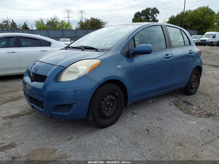 Vin: jtdkt4k30a5325203, lot: 46712204, toyota yaris 20102