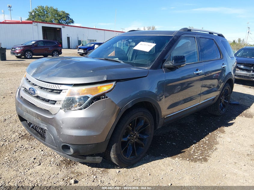 2013 Ford Explorer, Удар спереду, IAAI, VIN 1FM5K8D86DGB13149 — фото 2