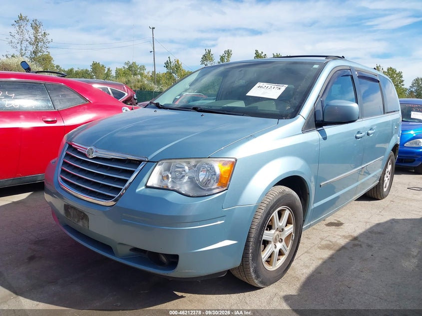 Vin: 2a4rr5d15ar143167, lot: 46712303, chrysler town & country touring 20102