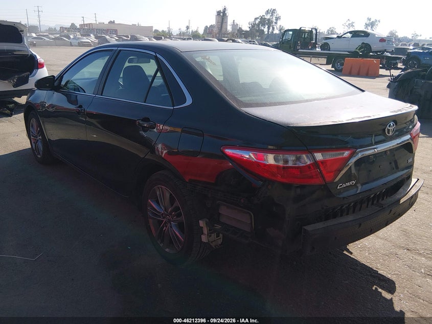 Vin: 4t1bf1fk4gu190311, lot: 46712319, toyota camry se 20163