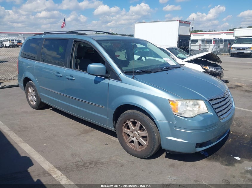 Vin: 2a4rr5dx0ar368391, lot: 46712320, chrysler town & country touring 20101
