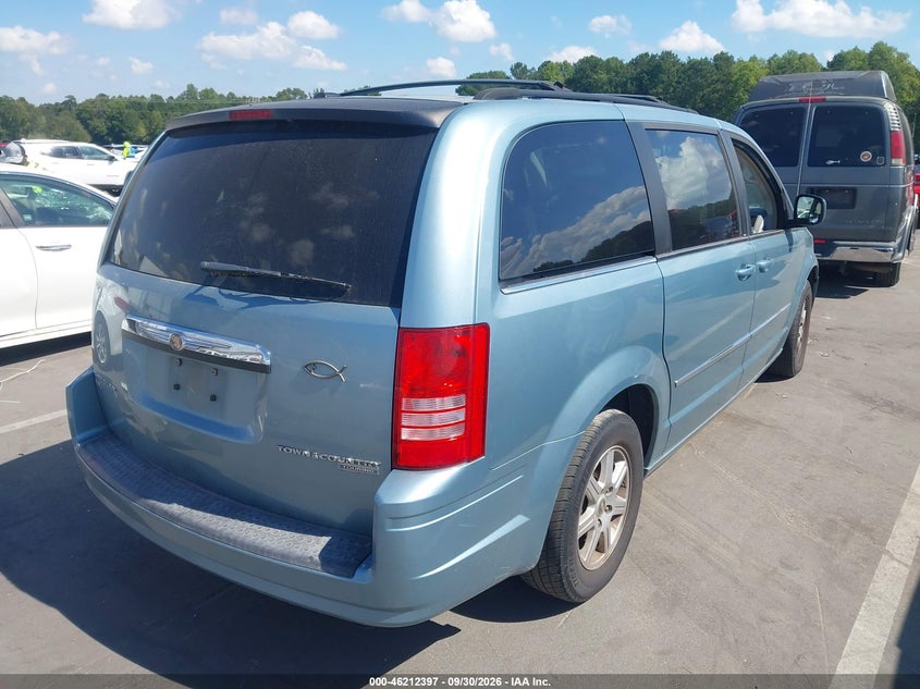 Vin: 2a4rr5dx0ar368391, lot: 46712320, chrysler town & country touring 20104