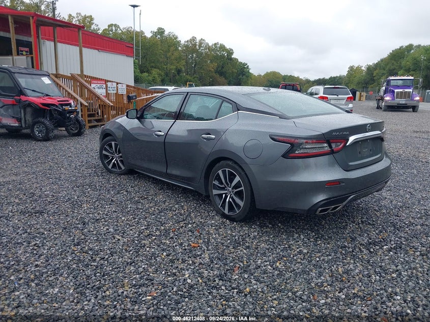 Vin: 1n4aa6cv9mc514290, lot: 46712331, nissan maxima sv xtronic cvt 20213