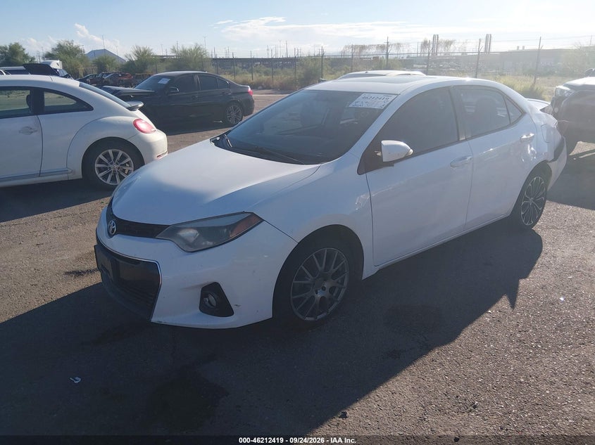 Vin: 2t1burhe3ec179794, lot: 46712342, toyota corolla s plus 20142