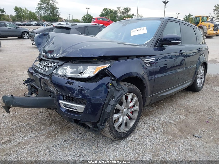 Vin: salwr2fexha144541, lot: 46712345, land rover range rover sport 5.0l v8 supercharged/5.0l v8 supercharged dynamic 20172