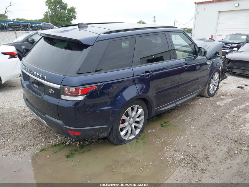 Vin: salwr2fexha144541, lot: 46712345, land rover range rover sport 5.0l v8 supercharged/5.0l v8 supercharged dynamic 20174