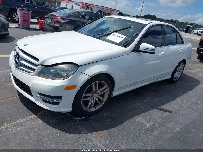 Vin: wddgf4hb5dr293881, lot: 46712352, mercedes-benz c 250 sport 20132