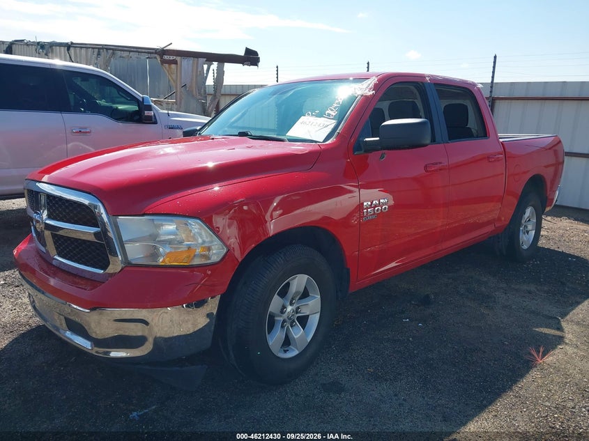 Vin: 1c6rr6lg5ms530474, lot: 46712353, ram 1500 classic slt  4x2 5'7 box 20212