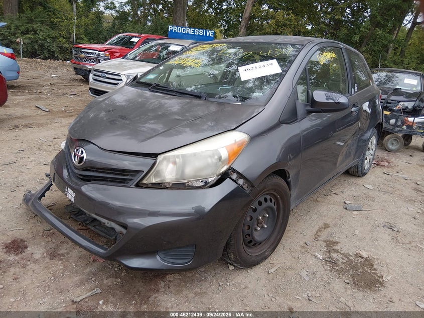 Vin: jtdjtud32dd559913, lot: 46712362, toyota yaris le 20132