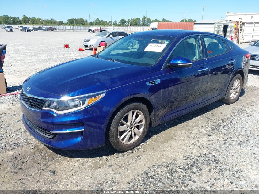 Vin: 5xxgt4l3xgg094299, lot: 46712370, kia optima lx 20162