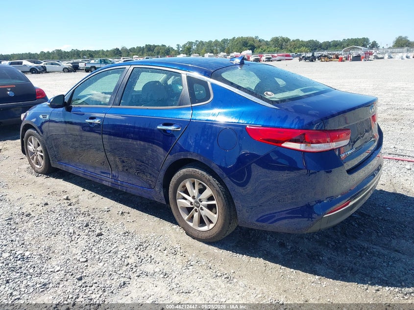 Vin: 5xxgt4l3xgg094299, lot: 46712370, kia optima lx 20163