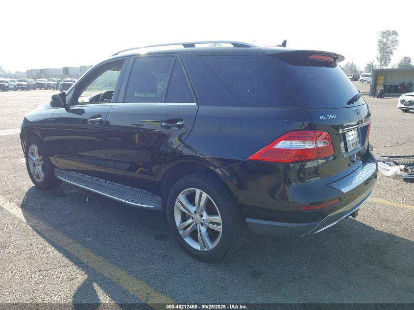 Vin: 4jgda5jbxea295844, lot: 46712391, mercedes-benz ml 350 20143