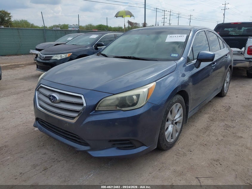 Vin: 4s3bnbc65f3029300, lot: 46712405, subaru legacy 2.5i premium 20152