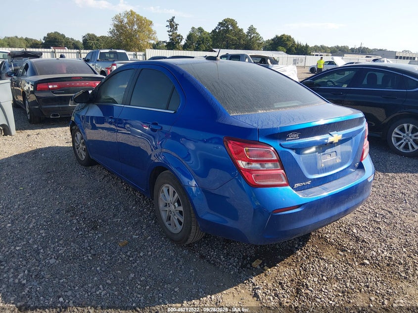 Vin: 1g1jd5sb8k4130942, lot: 46712445, chevrolet sonic lt auto 20193