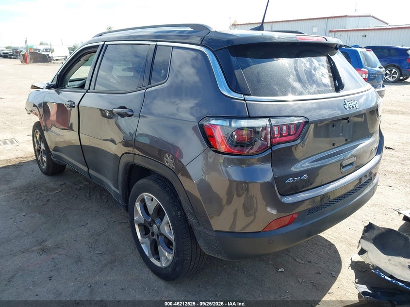 Vin: 3c4njdcb7nt107242, lot: 46712448, jeep compass limited 4x4 20223