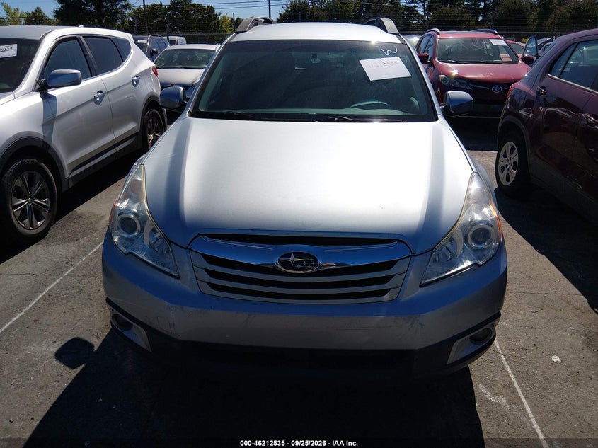 SUBARU OUTBACK 2012 VIN 4S4BRCCC6C3231666