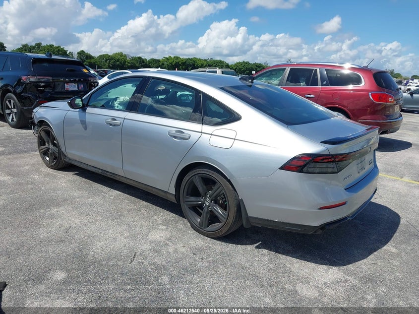 Vin: 1hgcy2f76sa083633, lot: 46712463, honda accord hybrid sport-l 20253