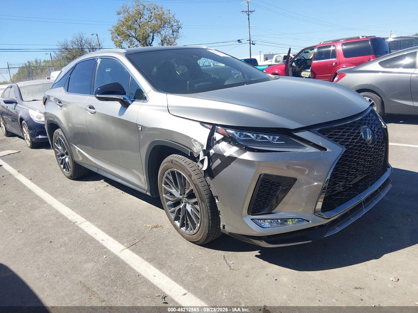 Vin: 2t2yzmda8lc257805, lot: 46712488, lexus rx 350 f sport performance 2020 img_1