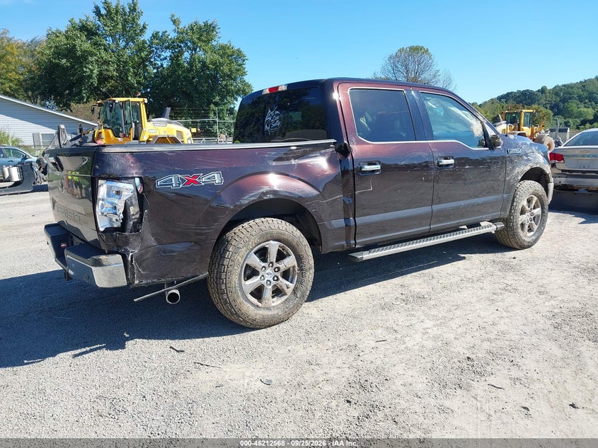 Vin: 1ftew1e59kfb89178, lot: 46712491, ford f-150 xlt 20194