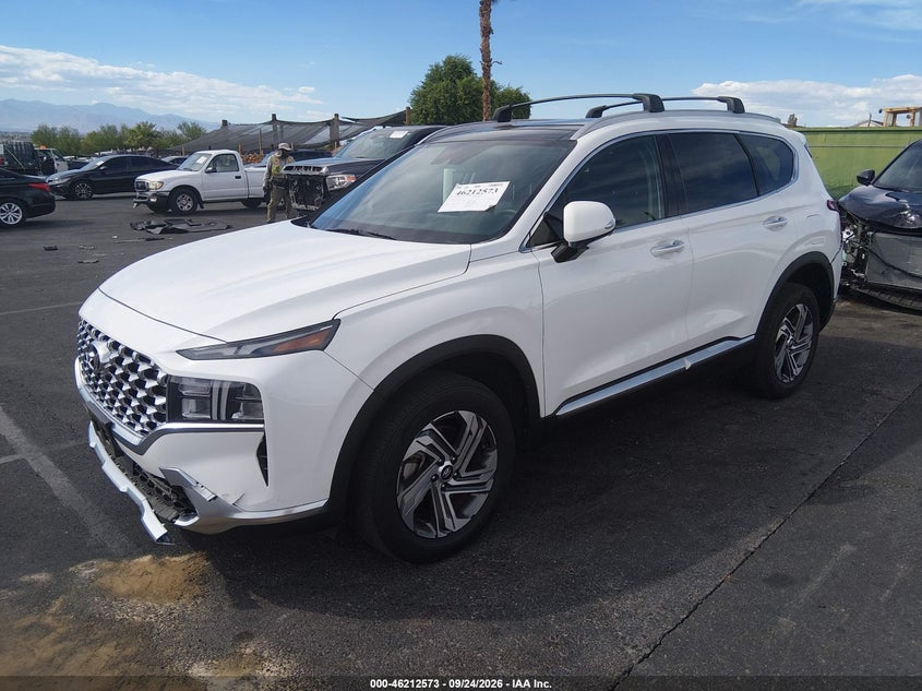 Vin: 5nms3daj4ph519738, lot: 46712496, hyundai santa fe sel 20232
