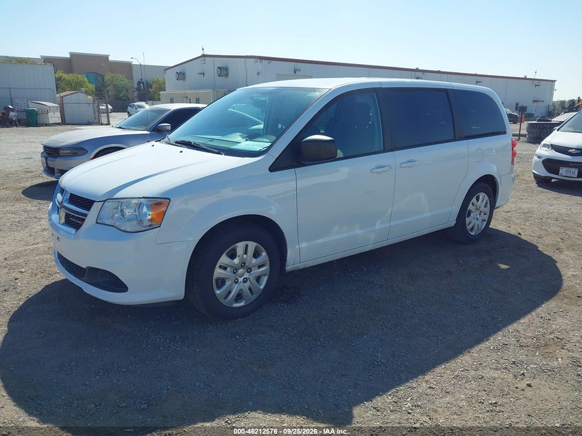 Vin: 2c4rdgbg2jr288741, lot: 46712499, dodge grand caravan se 20182