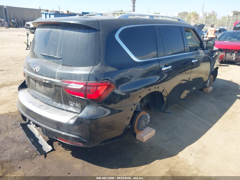 Vin: jn8az2ac6r9500188, lot: 46712511, infiniti qx80 premium select awd 20244