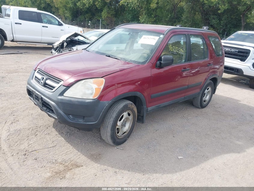 2002 Honda CR-V, Обычный износ, IAAI, VIN JHLRD784X2C007988 — фото 2