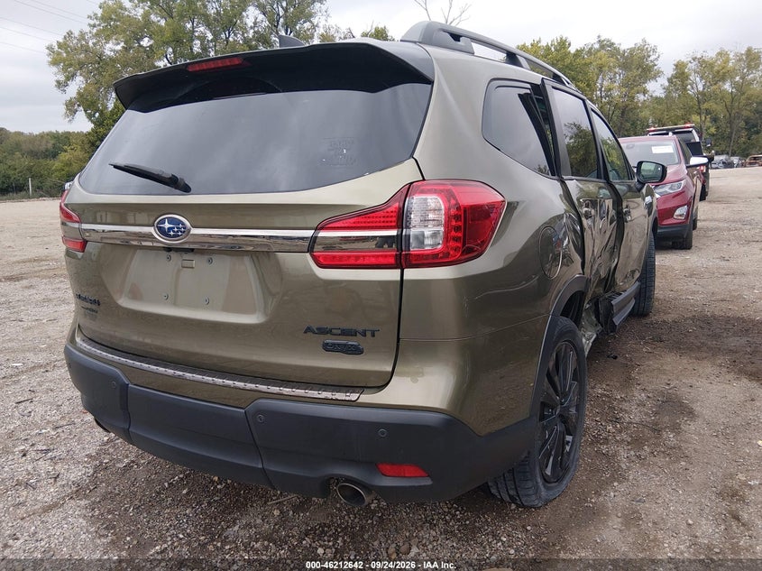 Vin: 4s4wmagd6n3461251, lot: 46712565, subaru ascent onyx edition 20224
