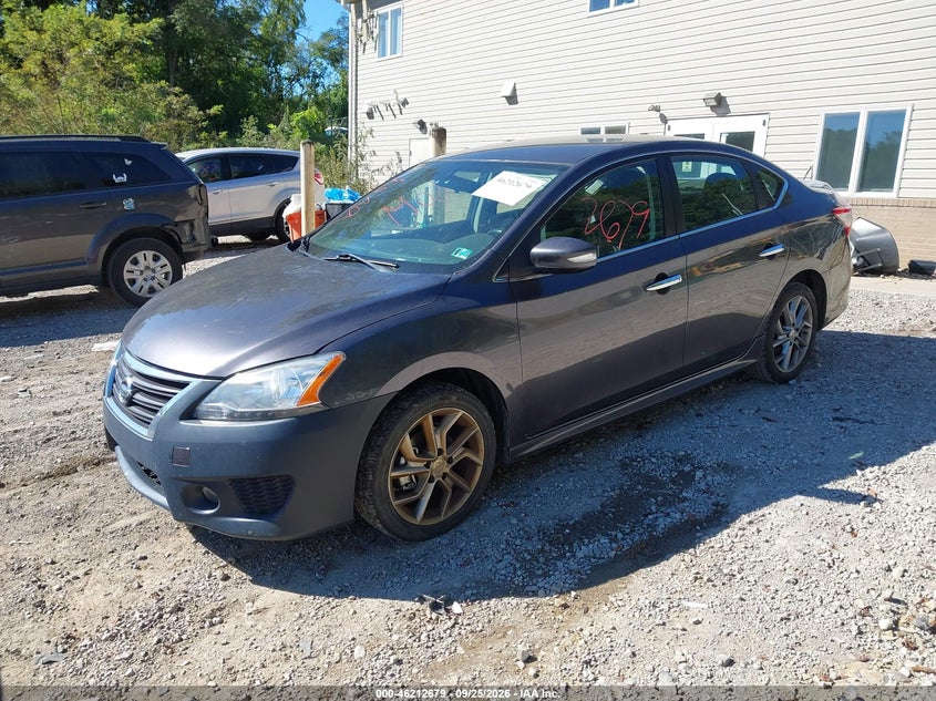 Vin: 3n1ab7ap0fy379019, lot: 46712602, nissan sentra sr 20152