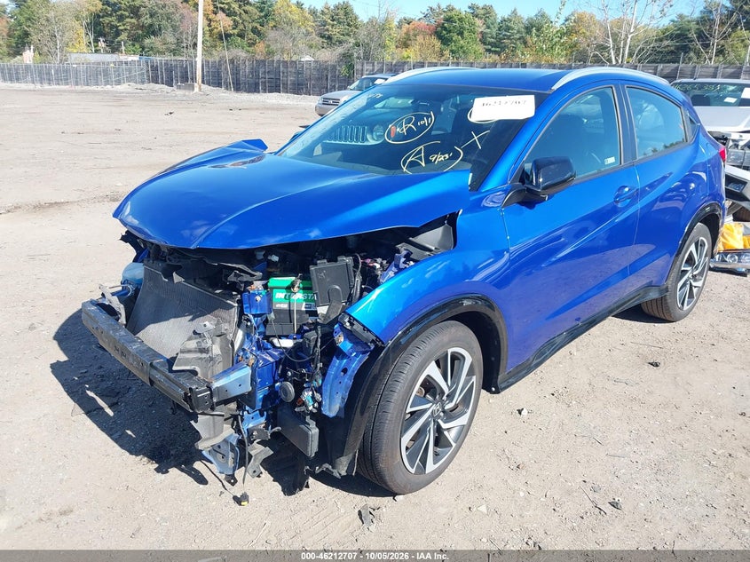 Vin: 3czru6h12kg716242, lot: 46712630, honda hr-v sport 20192