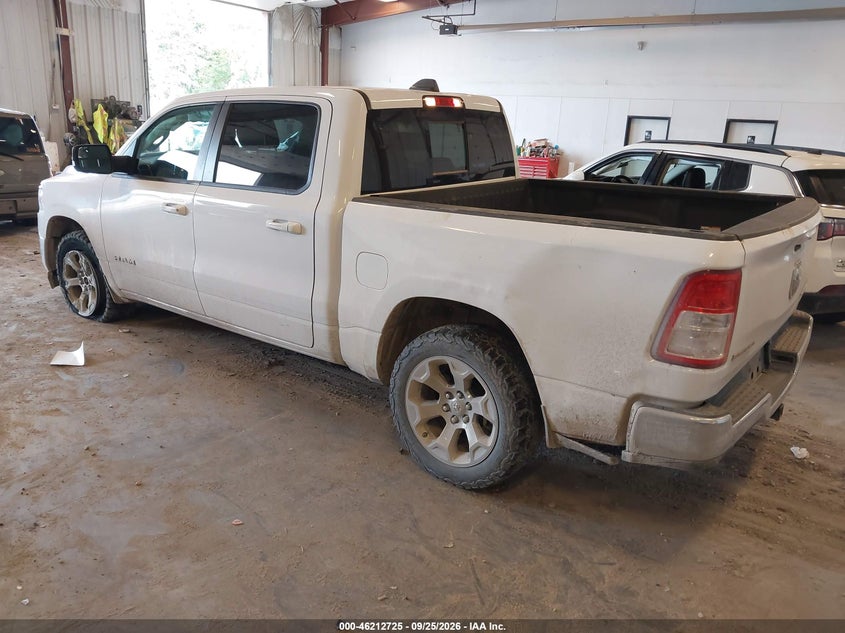 Vin: 1c6rrffg8mn644740, lot: 46712649, ram 1500 big horn  4x4 5'7 box 20213