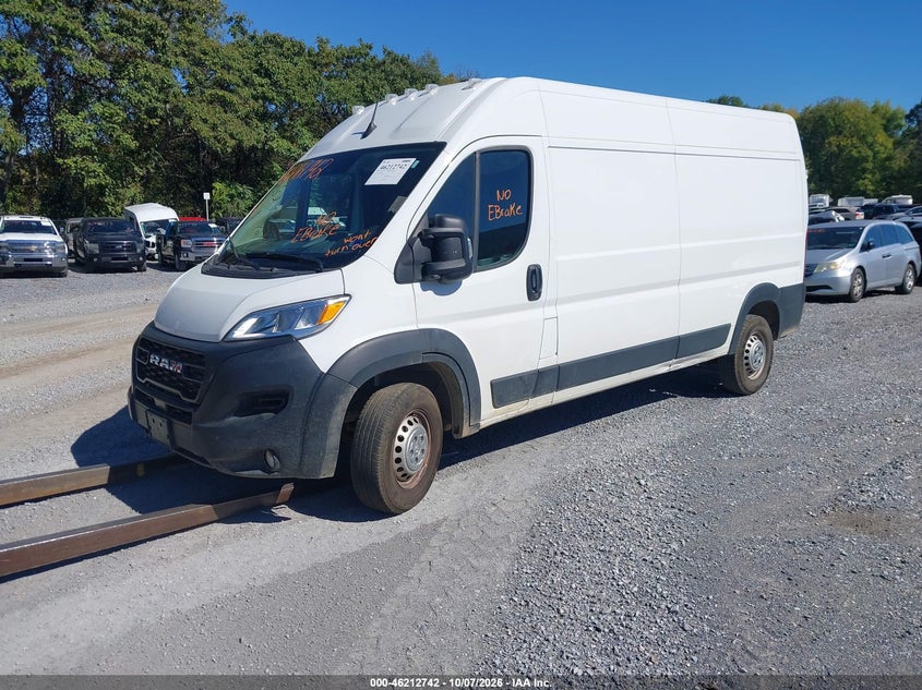 RAM PROMASTER 3500 2025 VIN 3C6MRVHG7SE548634