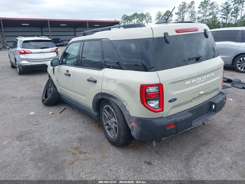 Vin: 3fmcr9bn8sre84644, lot: 46712670, ford bronco sport big bend 20253