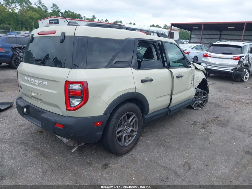 Vin: 3fmcr9bn8sre84644, lot: 46712670, ford bronco sport big bend 20254